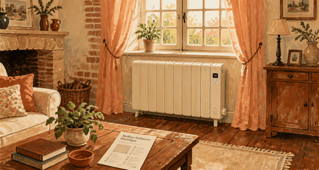 meilleur radiateur electrique salon style provincial