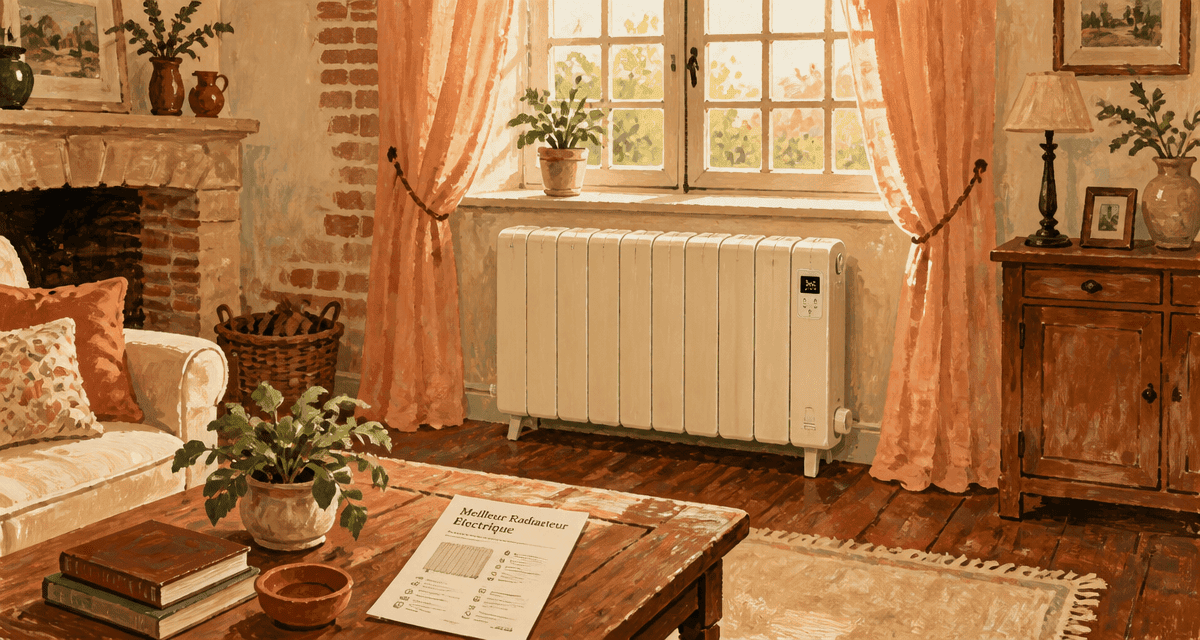 meilleur radiateur electrique salon style provincial
