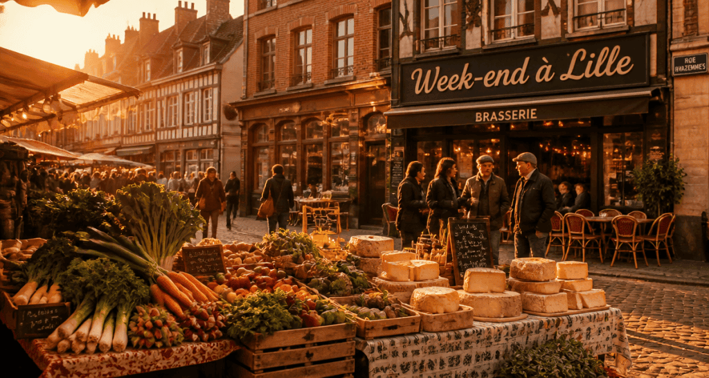 que faire ce week end lille marché Wazemmes étals et ambiance