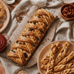 recette avec de la pate feuilletee, tresse saumon, palmiers, torsades, tarte soleil
