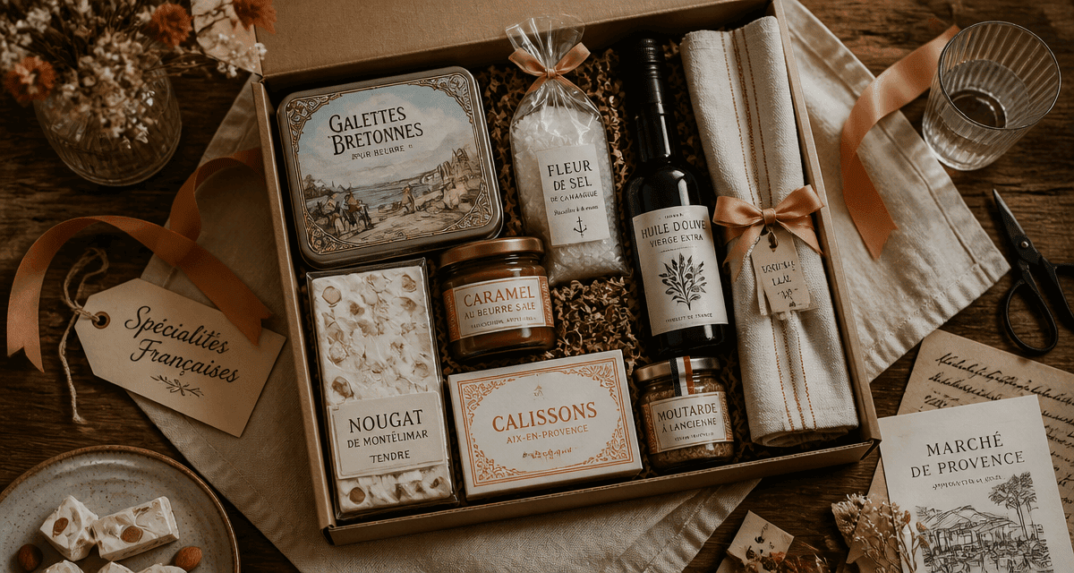 spécialités françaises à offrir coffret cadeau