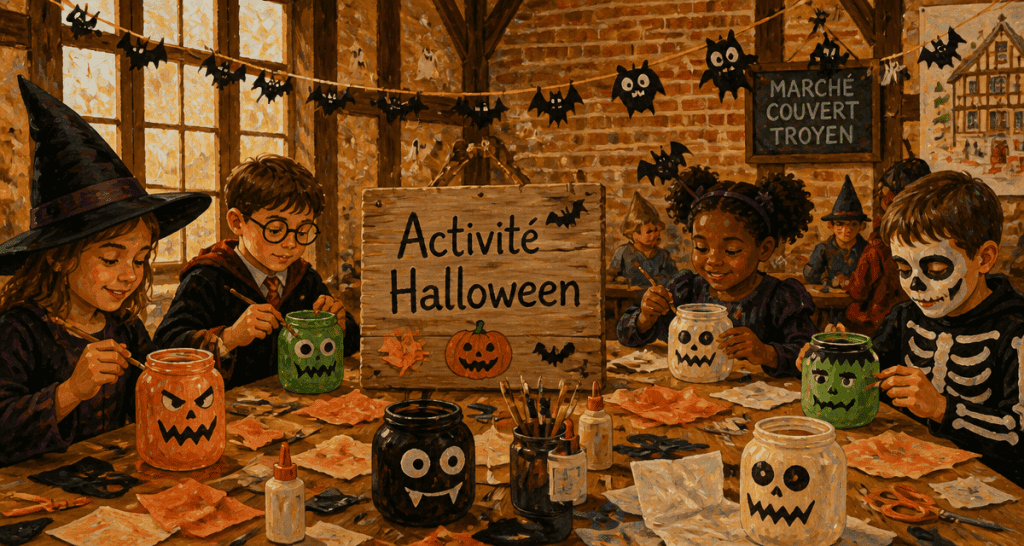 activité halloween enfants atelier créatif