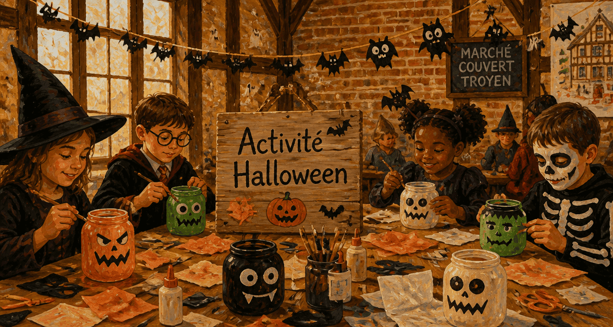 activité halloween enfants atelier créatif
