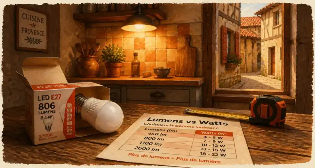 Ampoule economique LED E27 : économie énergie et bon culot