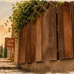 Cache mur extérieur : lames bois sur mur en parpaings fissuré