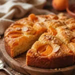 Dessert abricot : gâteau moelleux aux abricots, miel et amandes