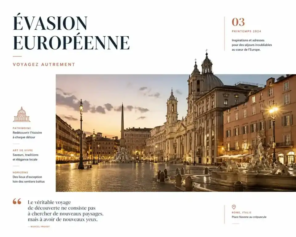Idée de destination pour un week-end en Europe dans une ville historique