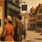 expos lyon affiche vintage rue galerie