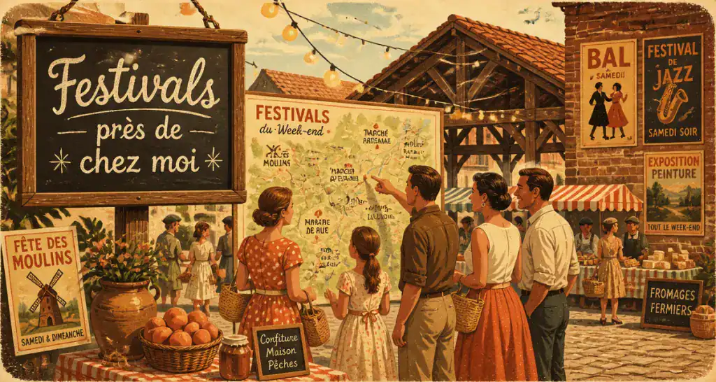 festival ce week-end autour de moi scène village