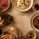 table gourmet de genas - restaurant plats franco-italiens