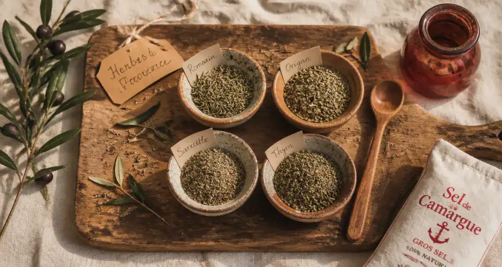 herbes de provence bols épices artisanales
