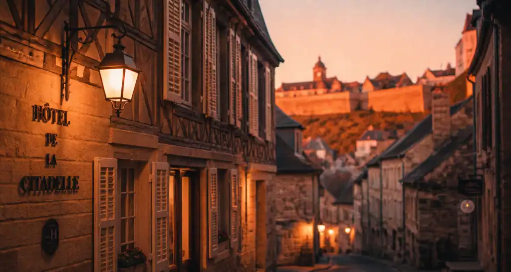 langres hotel facade ancienne remparts