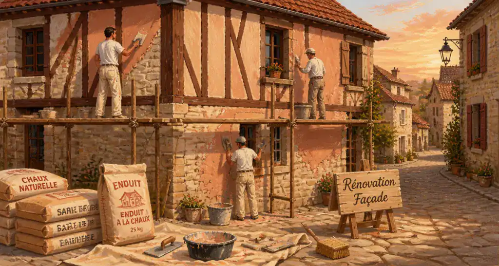 prix ravalement façade maison 100m2 en travaux