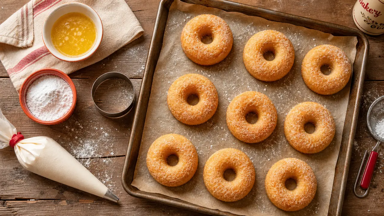 Recette des beignets au four moelleux dorés au four