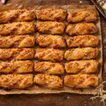 Recette feuilleté salé jambon-fromage doré, feuilletage croustillant