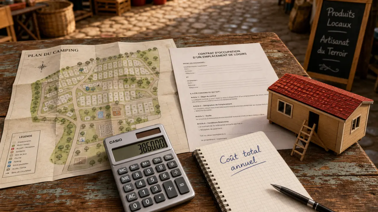 Tarif location mobil home à l’année : coûts annuels et prix