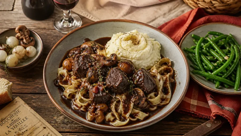 Quel accompagnement avec un bœuf bourguignon ? Pommes de terre, pâtes ou légumes