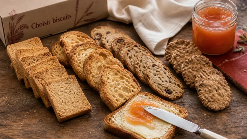 Pain biscottes : biscotte, pain grillé ou galette, la bonne texture au petit-déjeuner