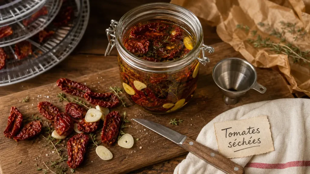 À 50°C, sous huile d’olive et sans les cuire : la méthode des tomates séchées à l’italienne