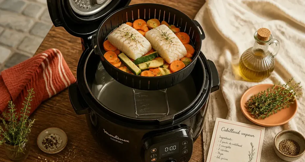Cuisson vapeur au Cookeo : le guide complet pour réussir vos légumes et poissons