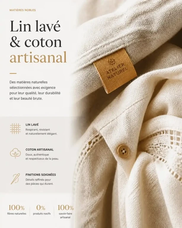 Détails matières et savoir-faire artisanal Maison de Vacances