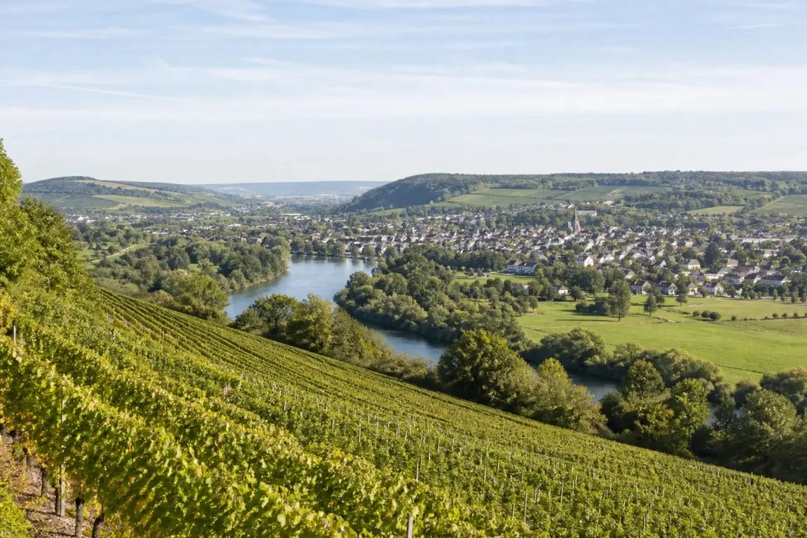 Maison du Tourisme Les Portes de la Champagne : paysage viticole autour de Château-Thierry