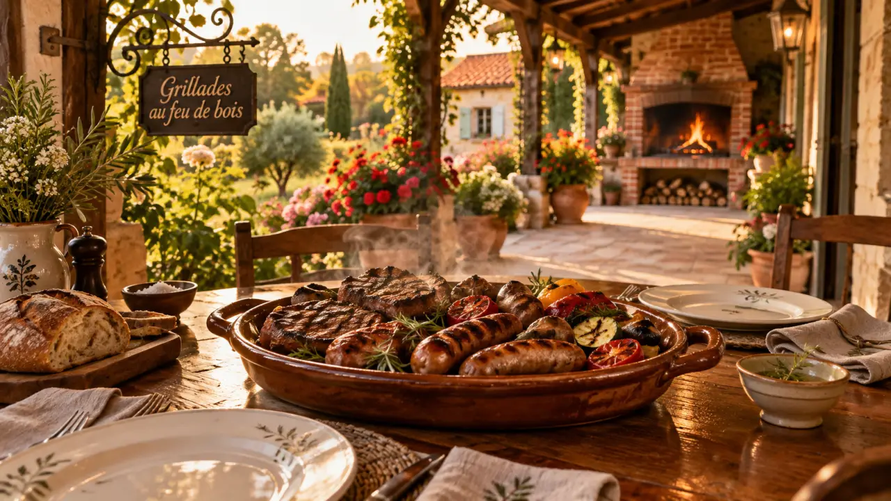 Le pan de bois troyes restaurant : grillades au feu de bois, terrasse