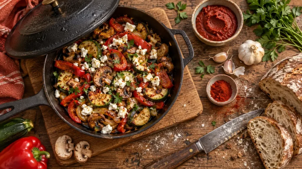 Un dîner de légumes coloré en 25 minutes, sans matériel spécial