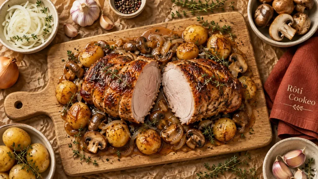 Rôti de porc au Cookeo : 5 minutes de dorage et 30 minutes sous pression