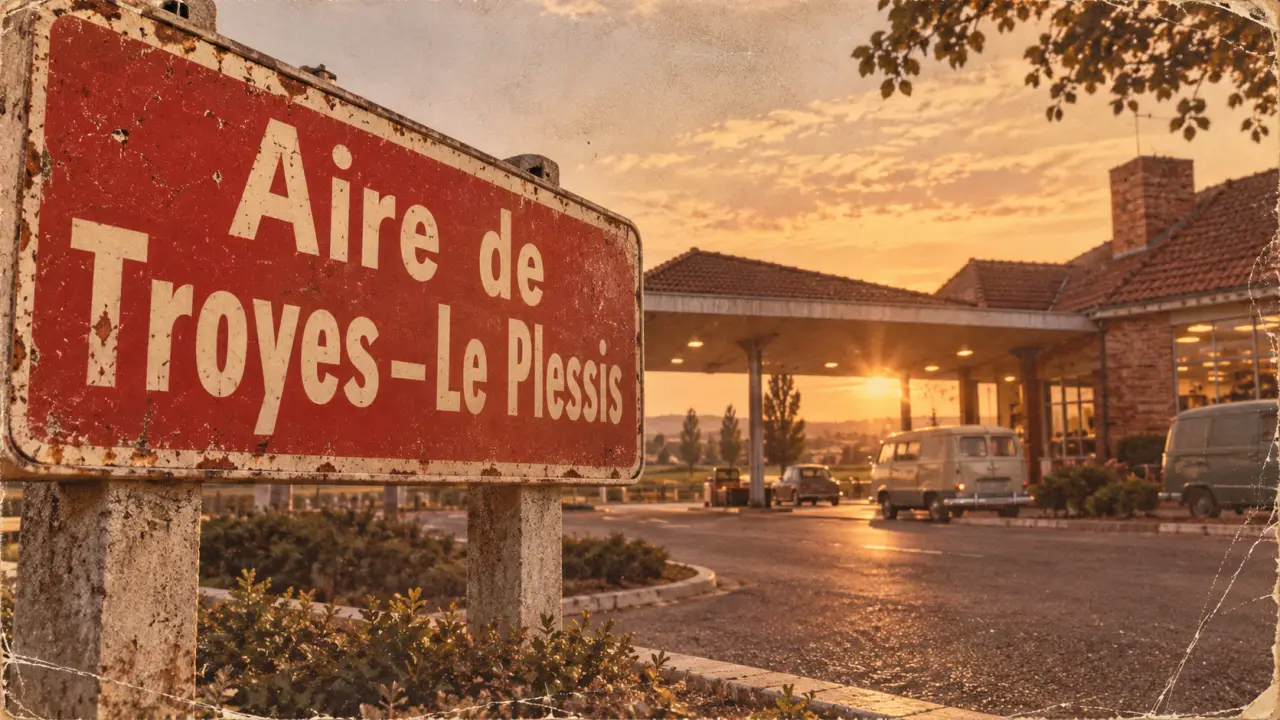 Aire de Troyes le Plessis restaurant sur l’A5