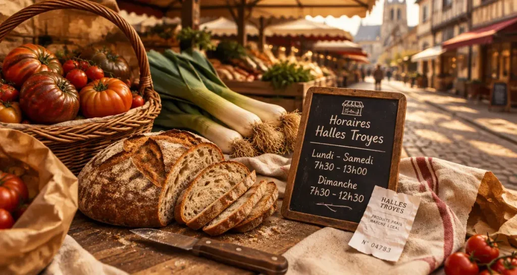 Marché de Troyes : quels horaires pour les Halles, l’extérieur et le dimanche ?