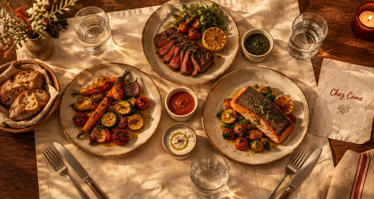 Restaurant chez comet troyes : assiettes à partager à Troyes